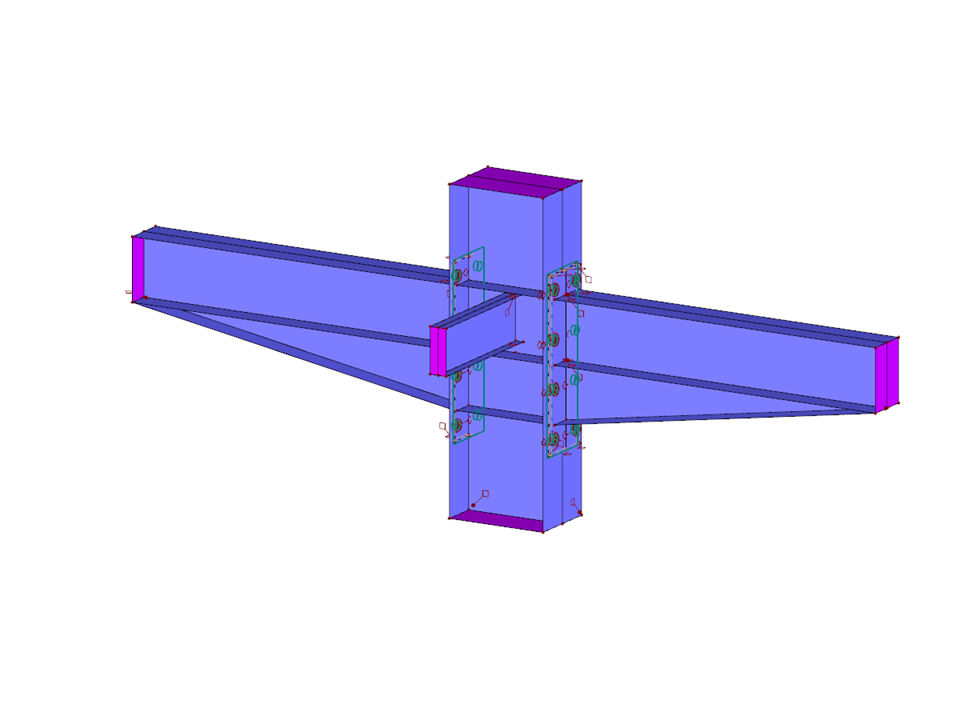 Double Connection with Gusset