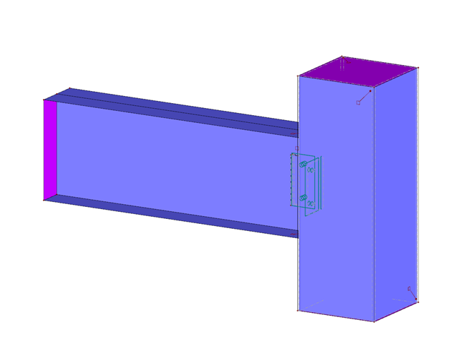 Hinge Connection | Double T-Section with Tubular Section