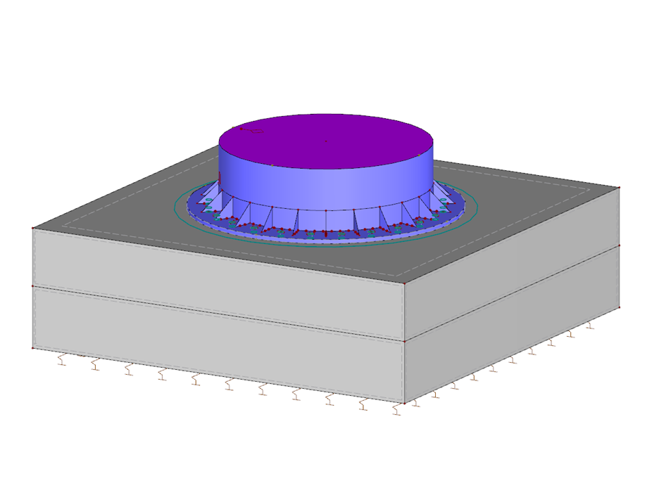 Anchor Plate for Metal Circular Columns
