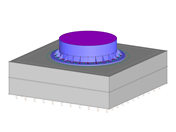 Anchor Plate for Metal Circular Columns