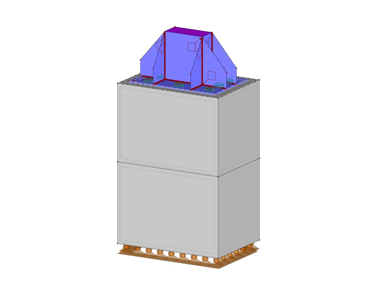 Base Plate for Tubular Posts with Gussets