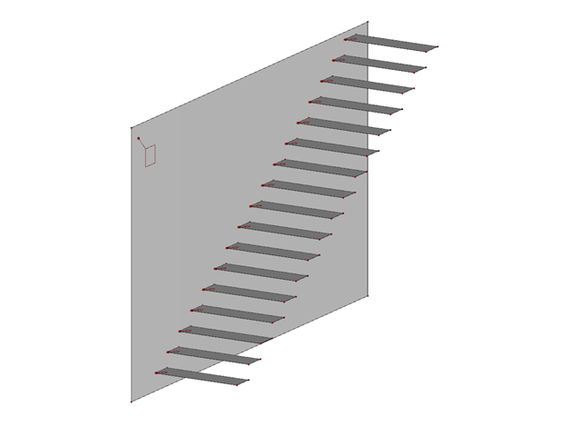 Cantilevered Staircase Wall