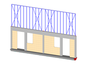 Masonry Wall for Type House