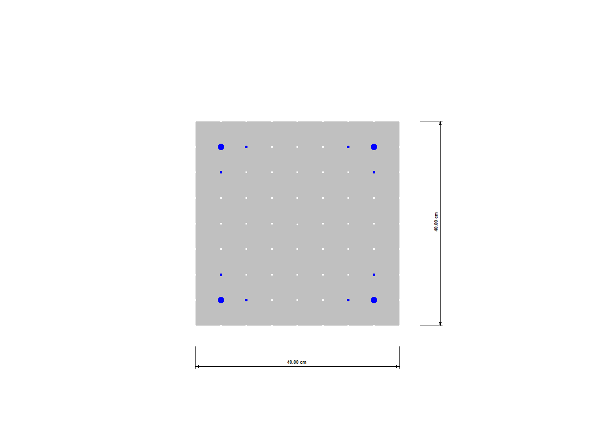 Concrete Square Section | Cross-Section