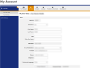 User Data in Dlubal Account