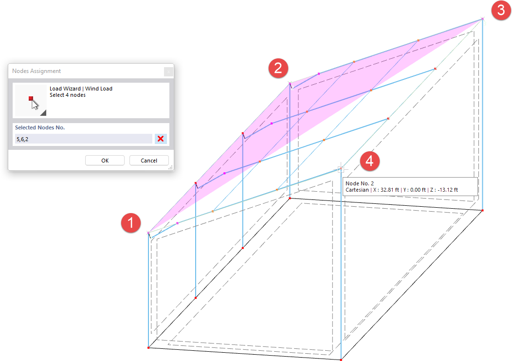 Defining Roof Plane Nodes
