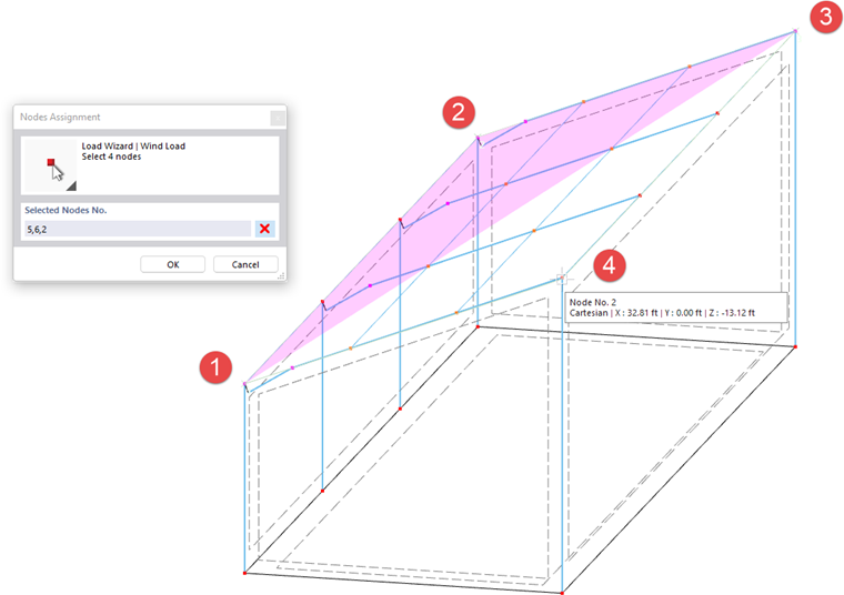 Defining Roof Plane Nodes