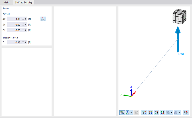 Defining Shifted Display