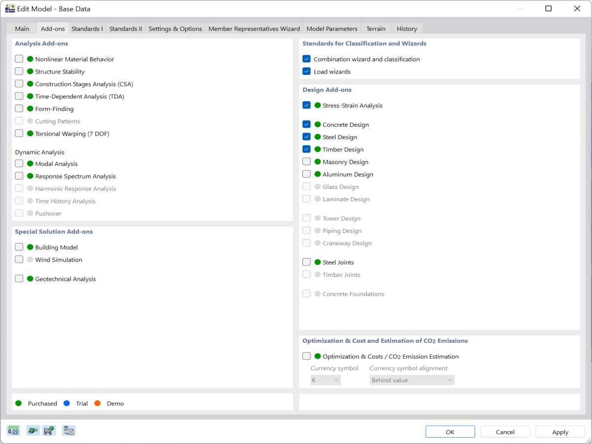 Global Management of Add-ons