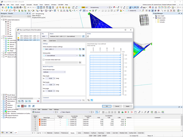 Load Wizard for Wind Simulation in RFEM