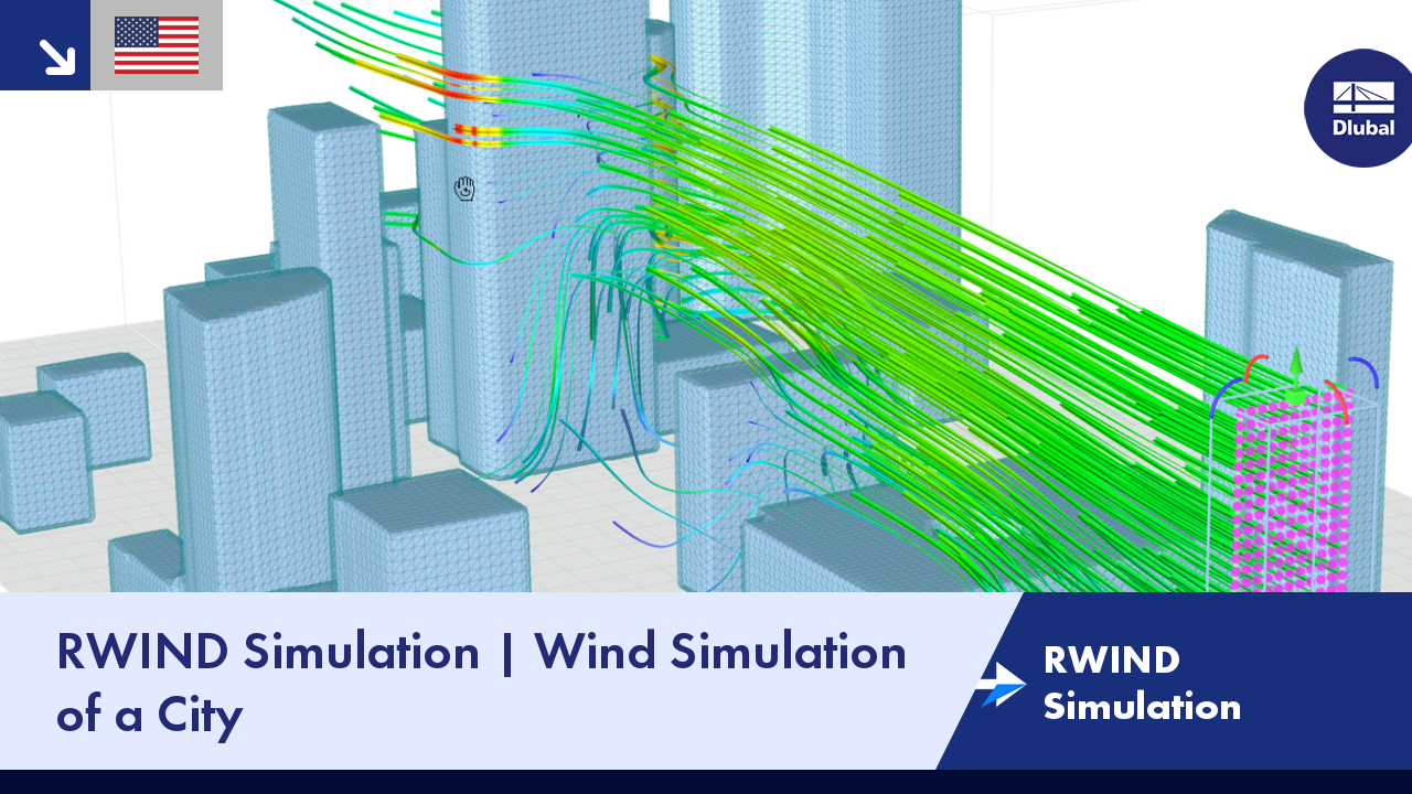 RWIND Simulation | Wind Simulation of a City