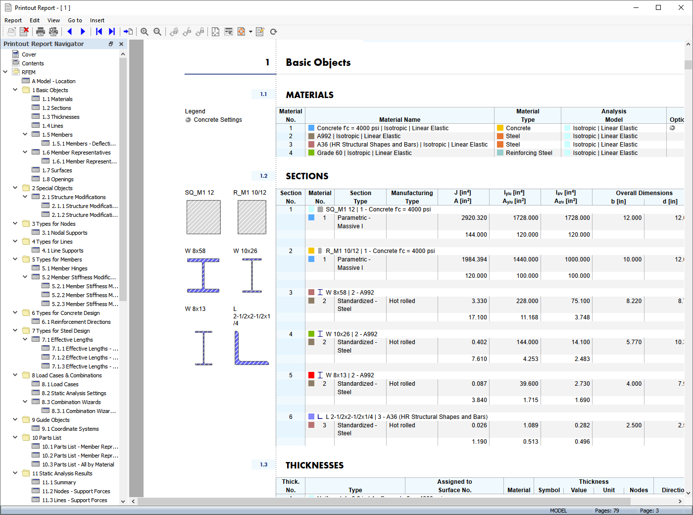 Print Preview in Printout Report