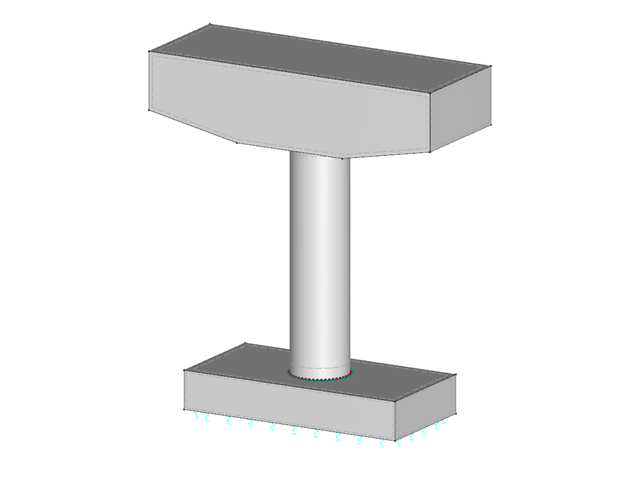Pillar with Variable Head Height