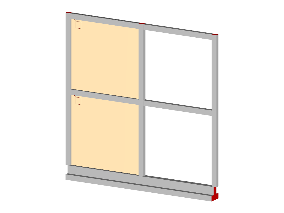 Two-Story Masonry Wall