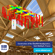 Construction of ÖkoFEN Headquarters, Saint Baldoph, France