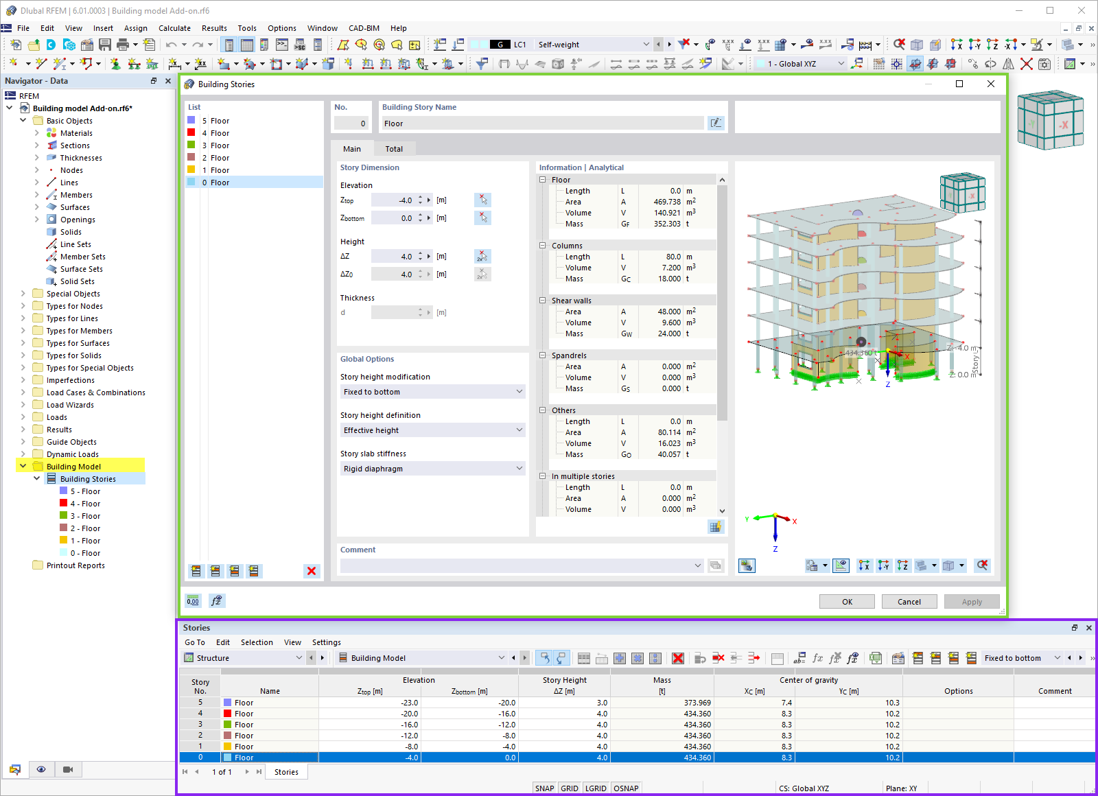 Defining Building Stories