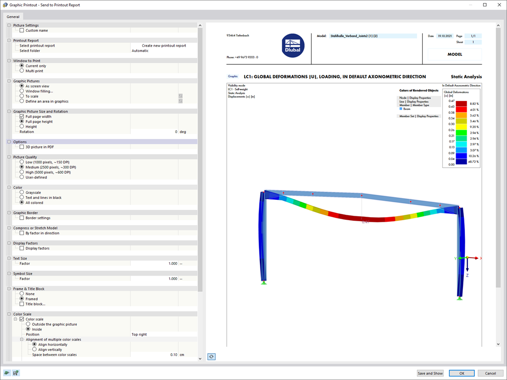 New Graphic Print Option with Thumbnail
