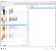 Selecting Load Combinations for Calculation