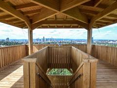 View over Frankfurt from Viewing Platform (© ingwh/jh)