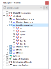 Selecting Local Member Deformations in Navigator