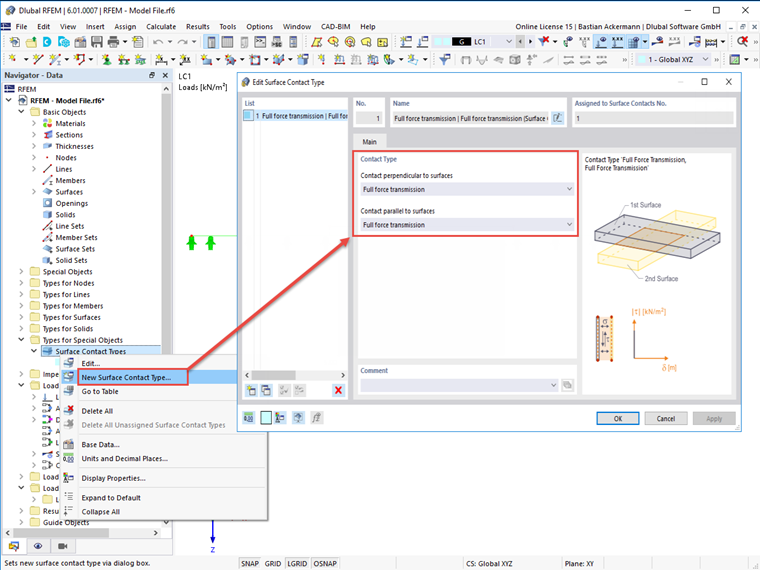 FAQ 005134 | What is the fastest way to create a contact between two surfaces?