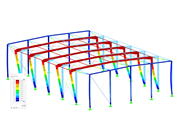 Deformation of Steel Hall