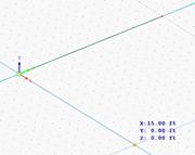 Starting Point of First Line