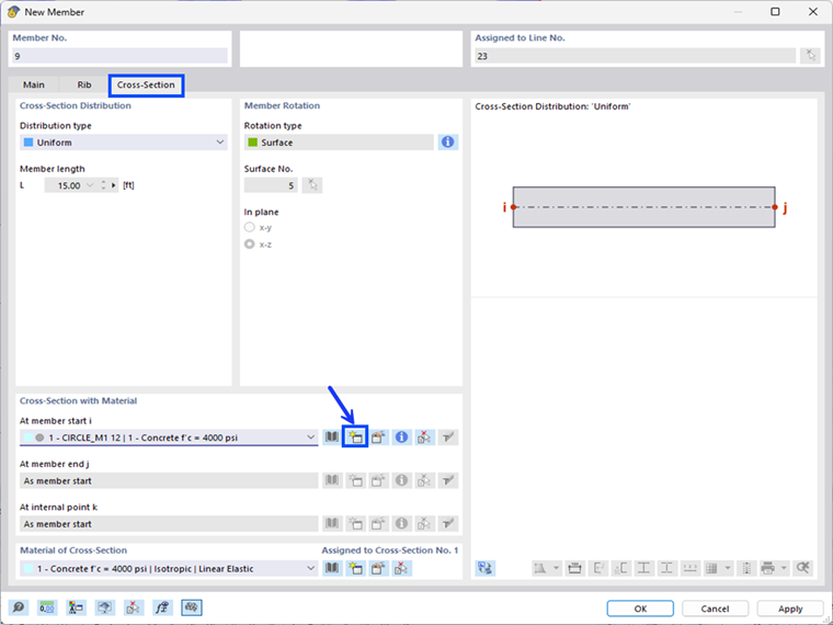 Creating Rib Section