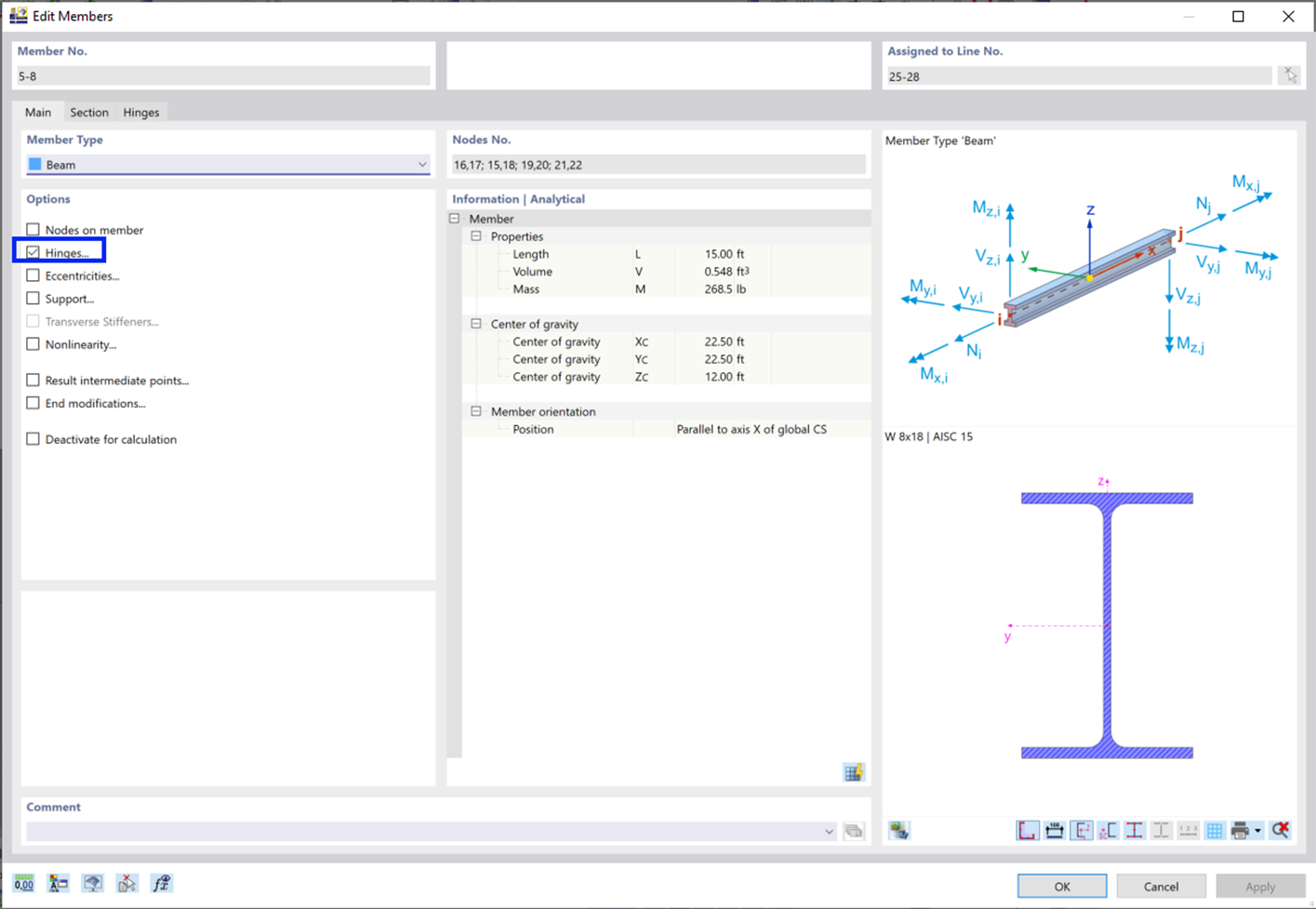 'Edit Members' dialog box