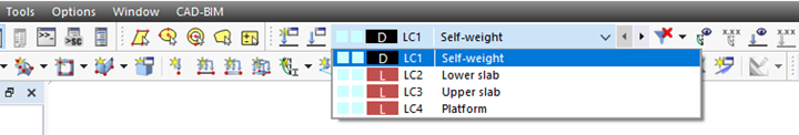 Setting Current Load Case