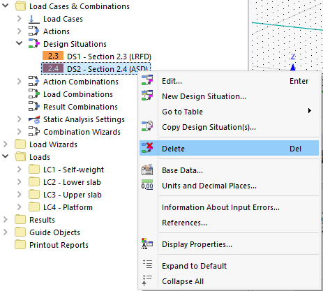 Design Situations in Navigator