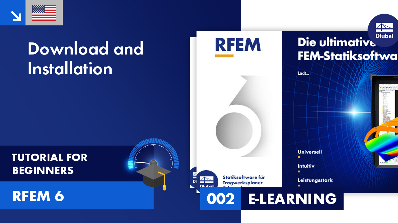 RFEM 6 Tutorial for Beginners | 002 Download and Installation