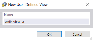 Defining Name of User-Defined View