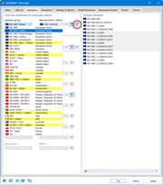 Timber standards for “Load Case Classification and Combination Wizard”
