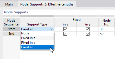 Selecting Support Type