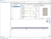 Define individual stirrup and longitudinal reinforcement for members in concrete structures.