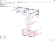 Graphical Display of Stresses in Rebars (3D Stresses)