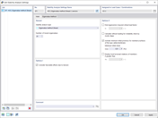 Stability Analysis Settings