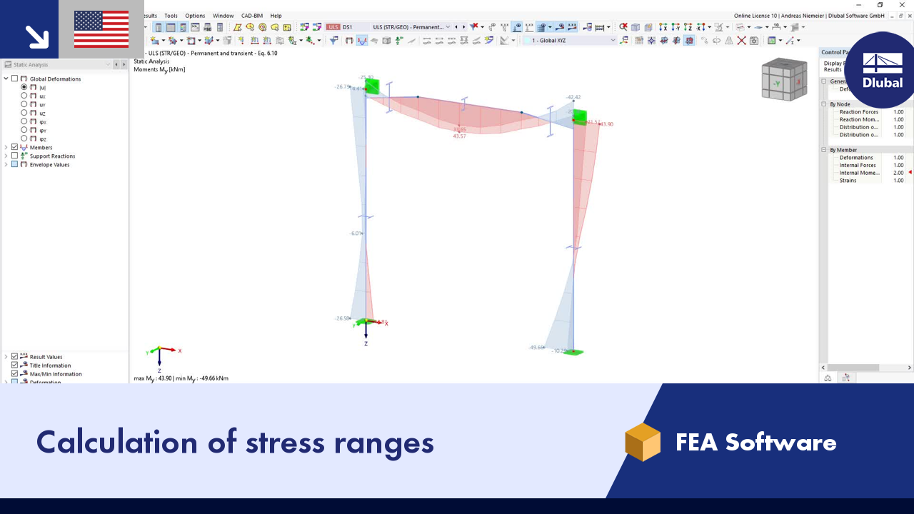 Calculation of Stress Ranges