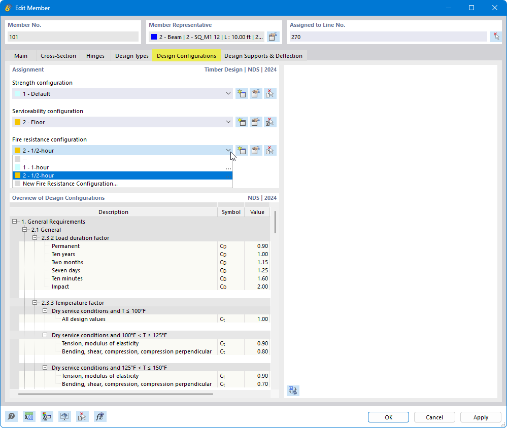 Assigning design configurations