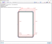 Result diagrams in cross-section