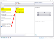 Defining Member Load with "Mass" Load Type