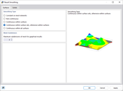 Dialog Box "Result Smoothing" for Surface Results