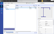 Project Navigator in Dlubal Center