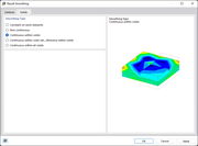 'Result Smoothing' Dialog Box for Solid Results