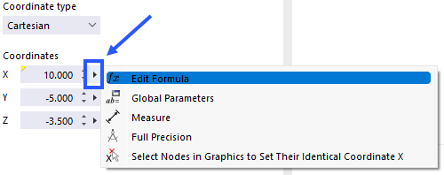 Editing Formula in Dialog Box