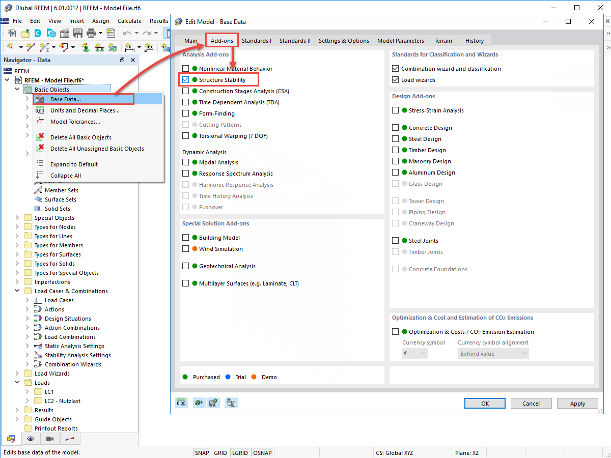 FAQ 005185 | How can I generate imperfections on surfaces in RFEM 6 on the basis of the governing buckling mode?