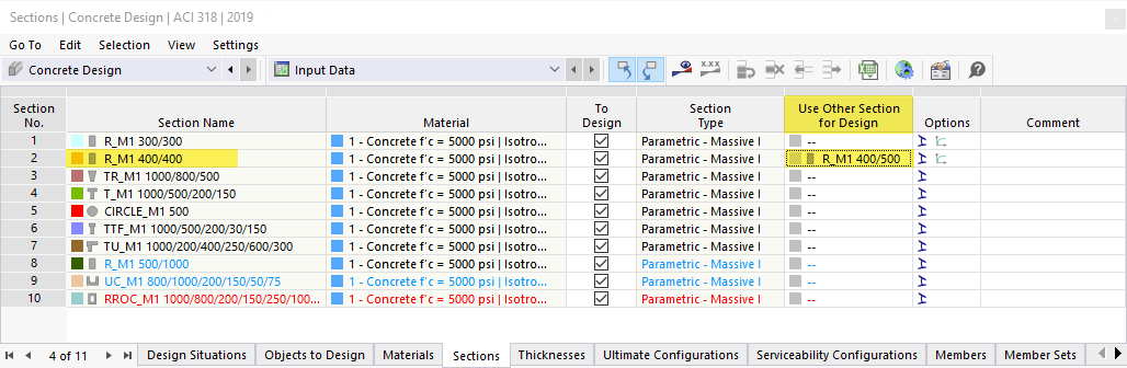 Use Other Section for Design