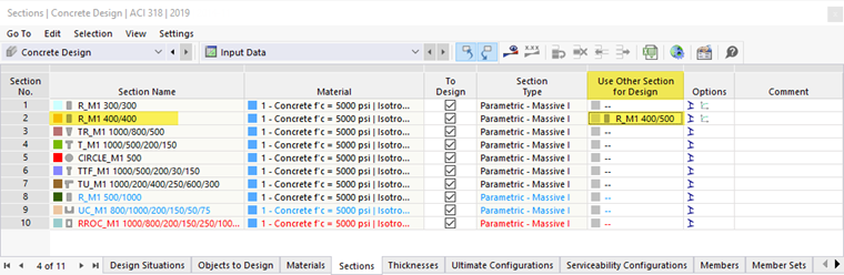 Use Other Section for Design