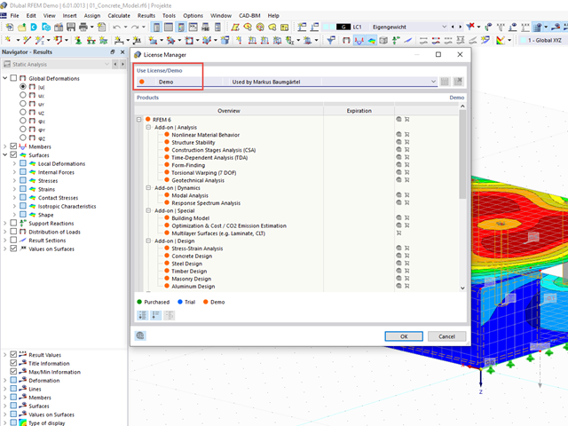 FAQ 005186 | Do you provide a free viewer to open the RFEM 6 or RSTAB 9 files?
